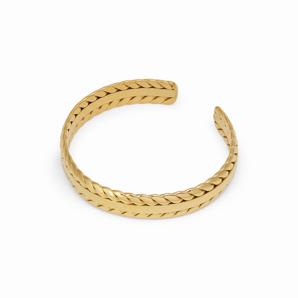 Gold Leaves Bracelet Margot