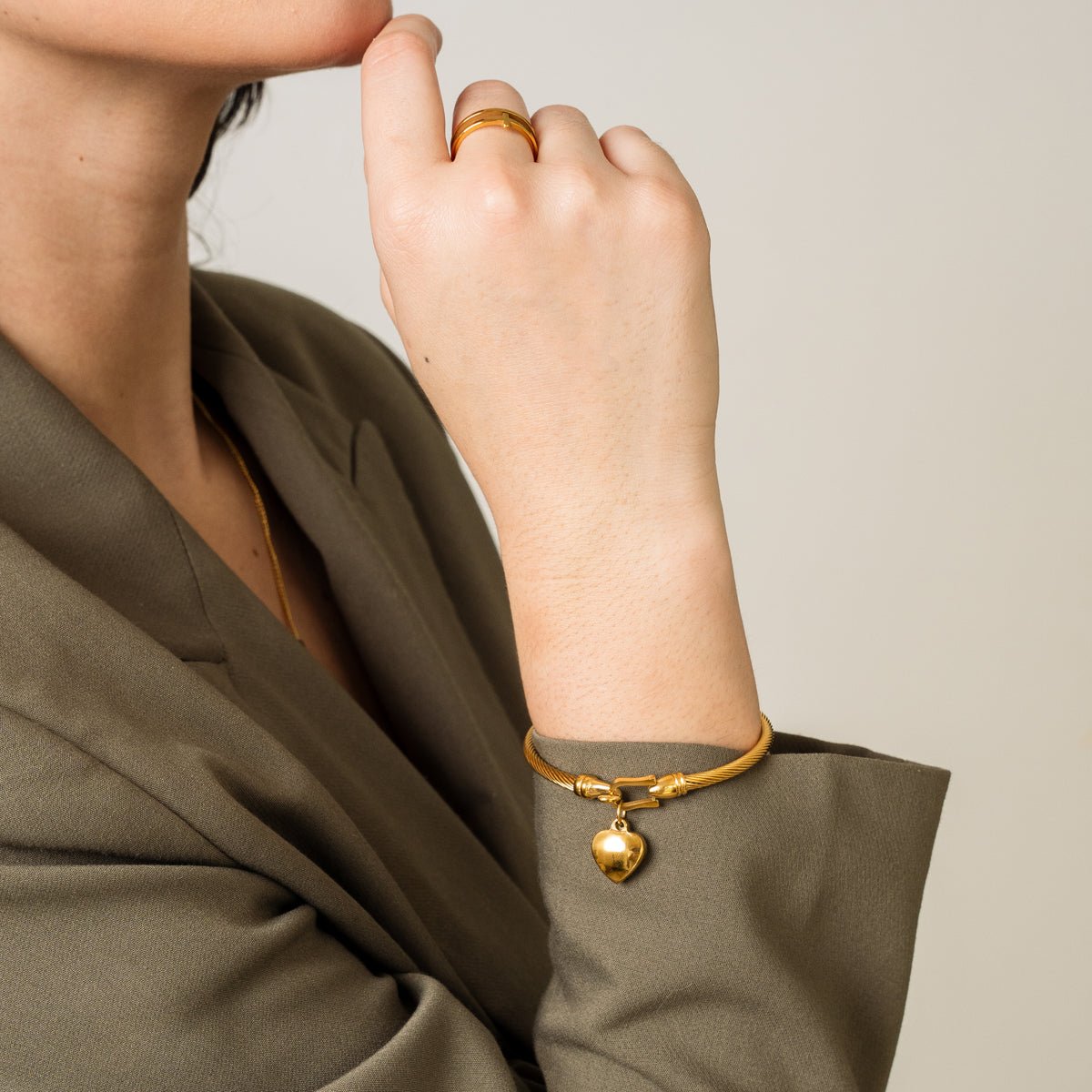 Gold Love Bracelet Margot
