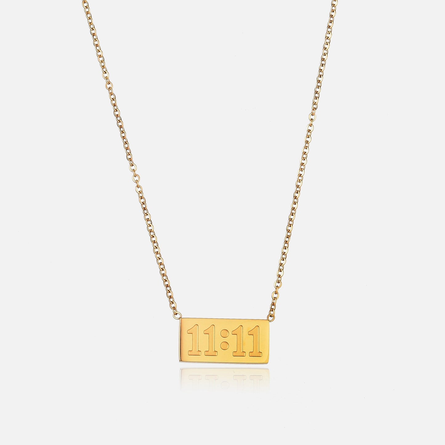 Gold Lucky Elevens Necklace Margot