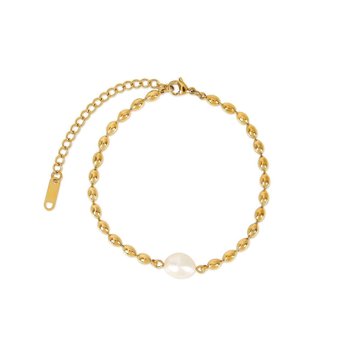 Gold Pearl Bracelet Margot
