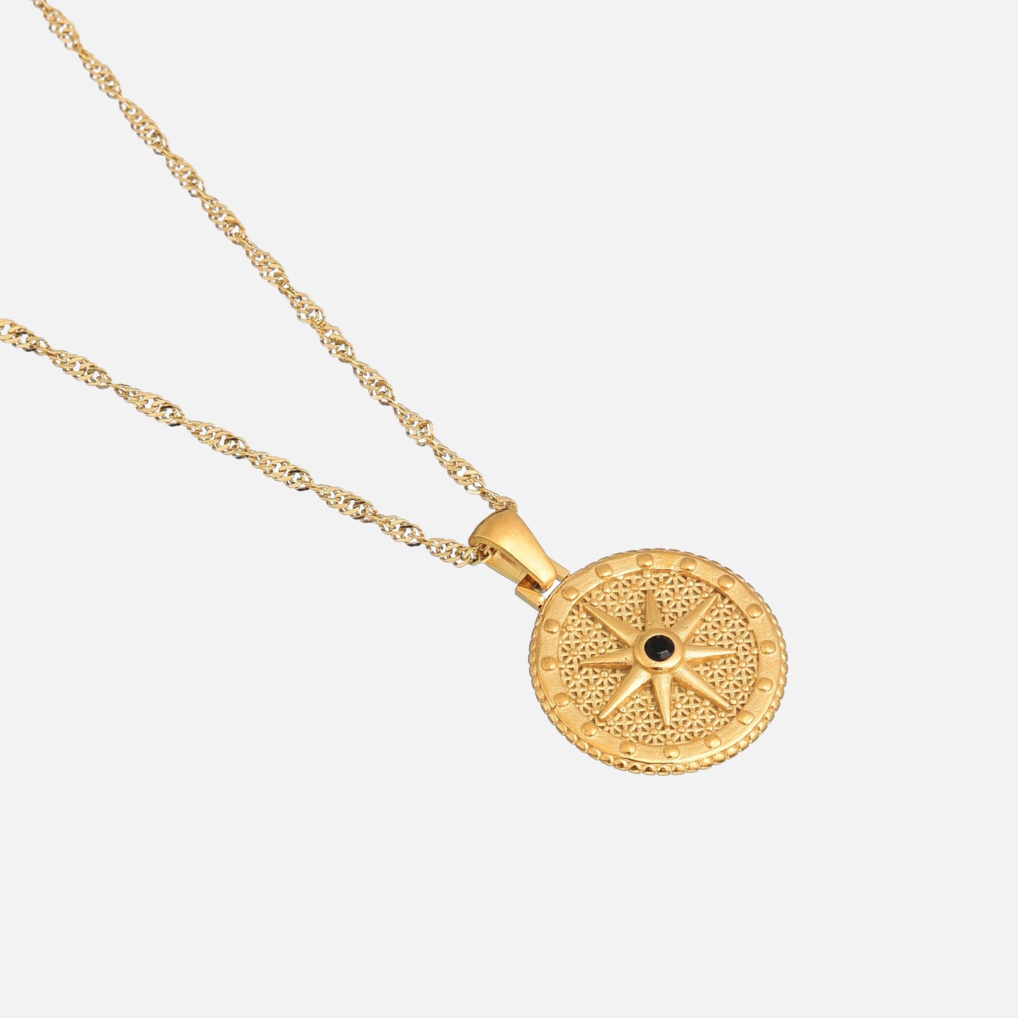 Gold Pendant Necklace Margot