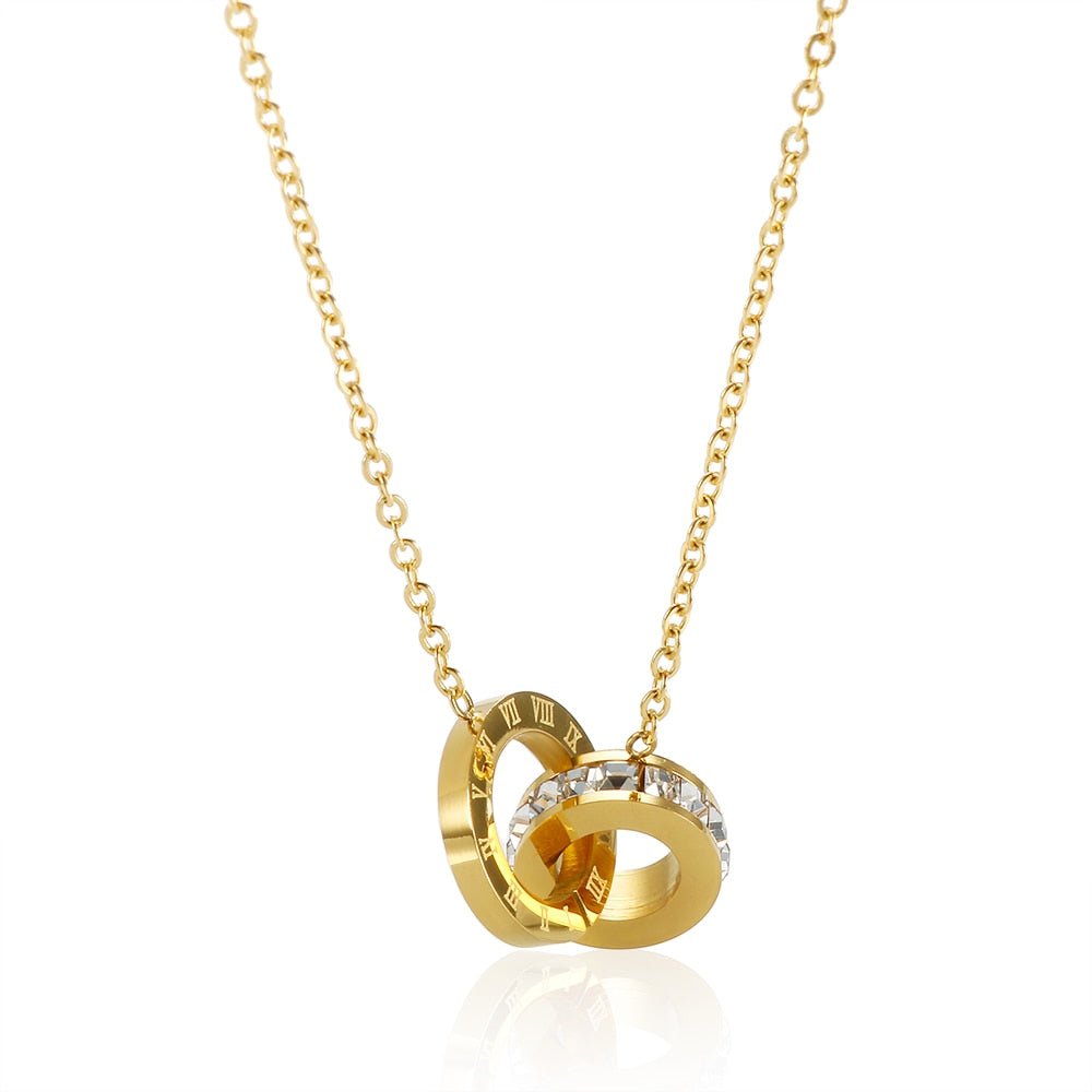 Gold Zirconia Necklace Margot