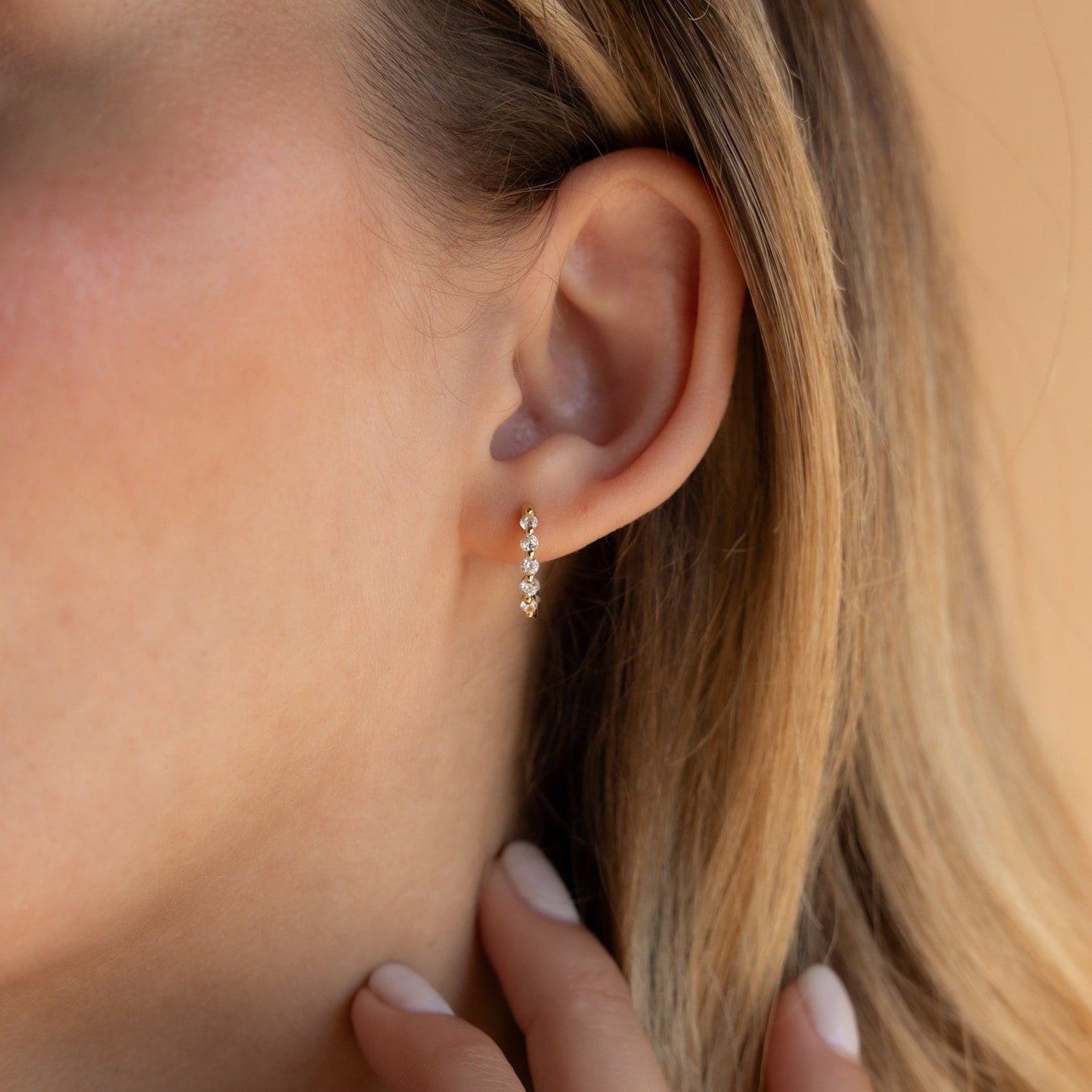 Inside Out Diamond Earrings Margot