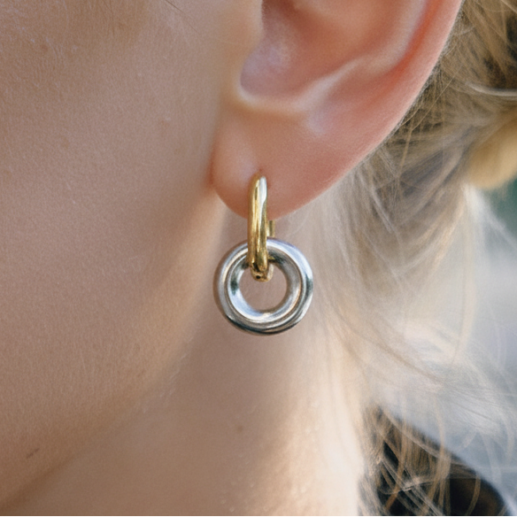 Intertwined Gold Earrings Margot