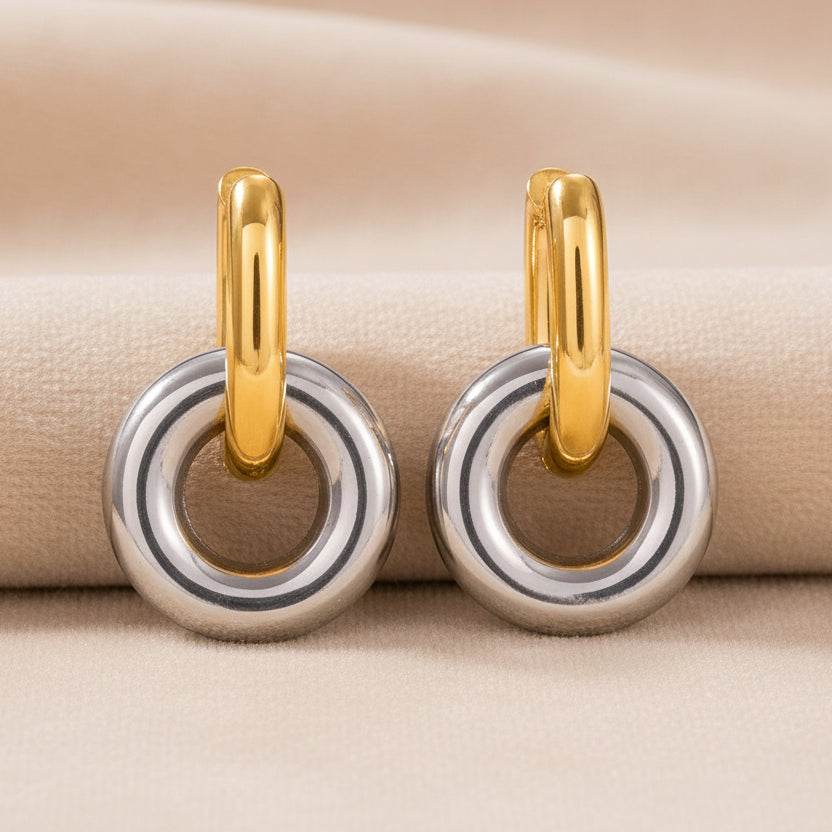 Intertwined Gold Earrings Margot
