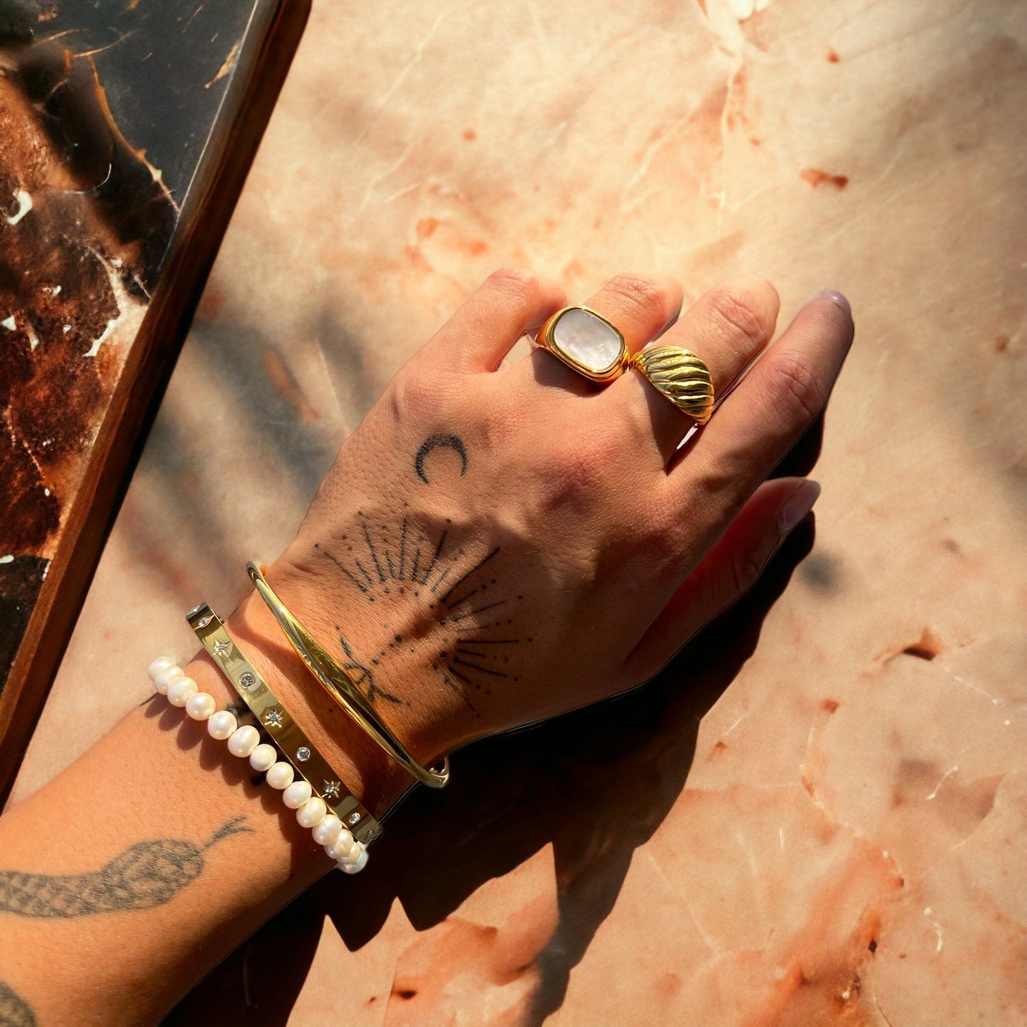 Intricate Gold Bracelet Margot