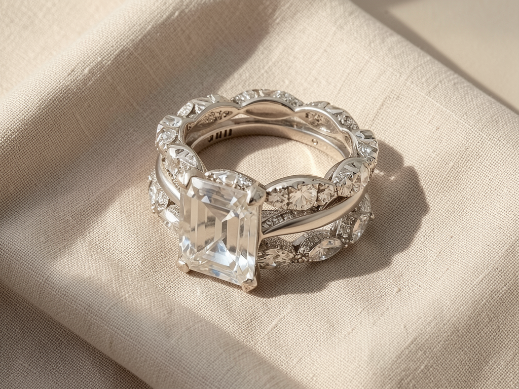 Layered Silver Ring Margot