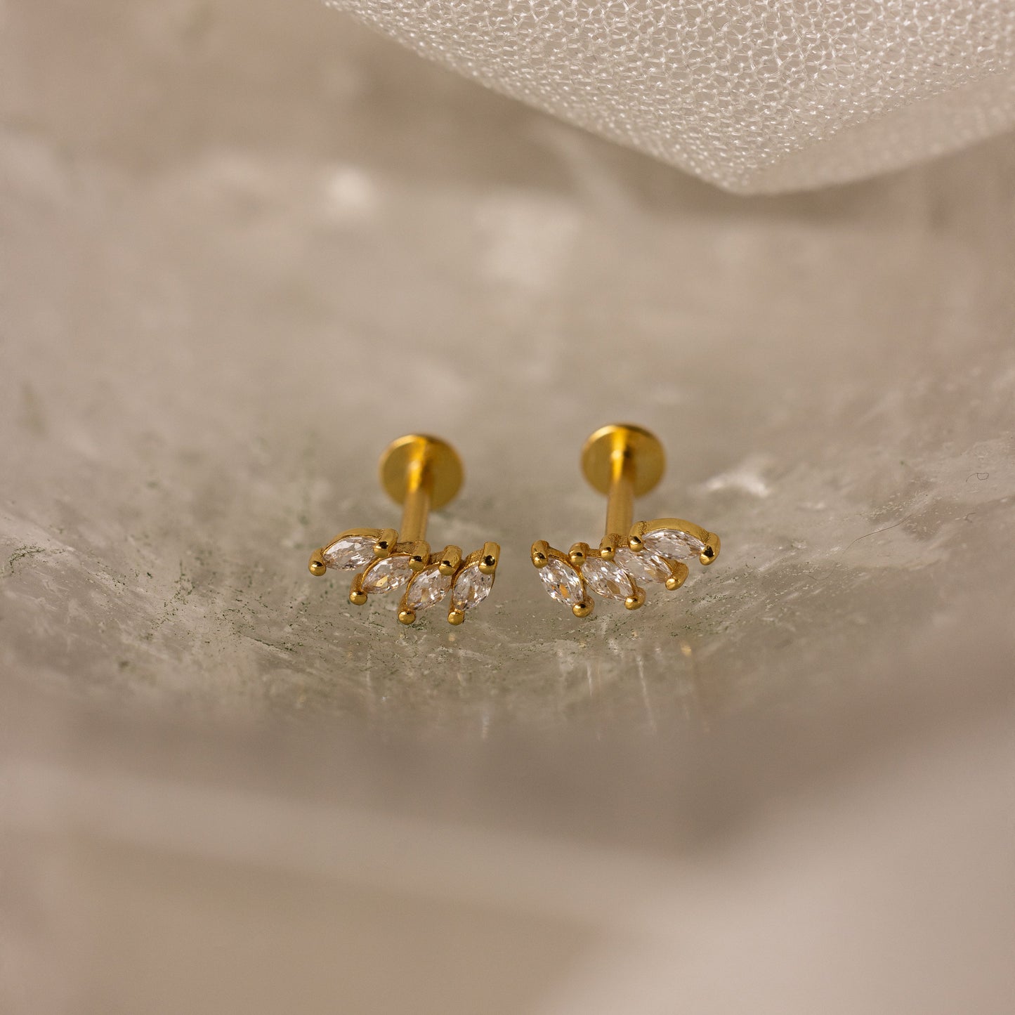 Marquise Diamond Earrings Margot