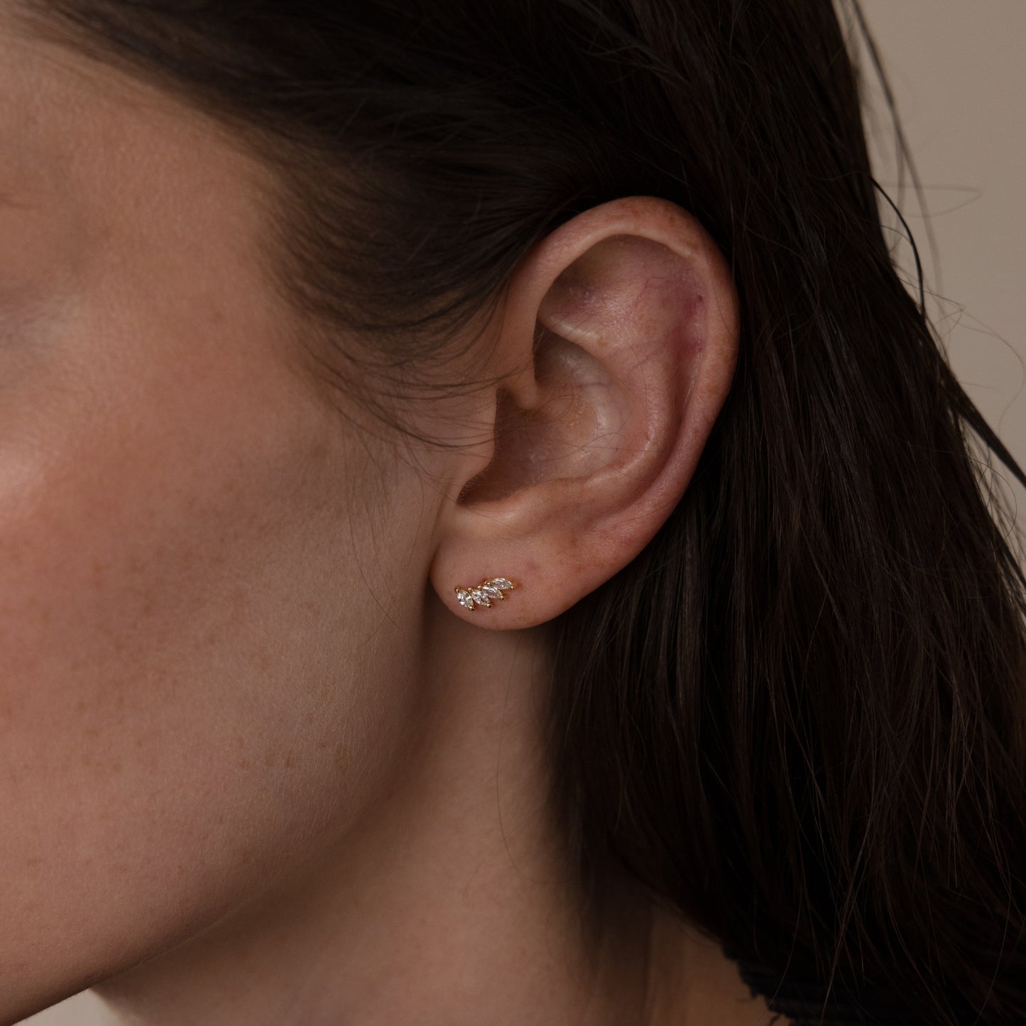 Marquise Diamond Earrings Margot