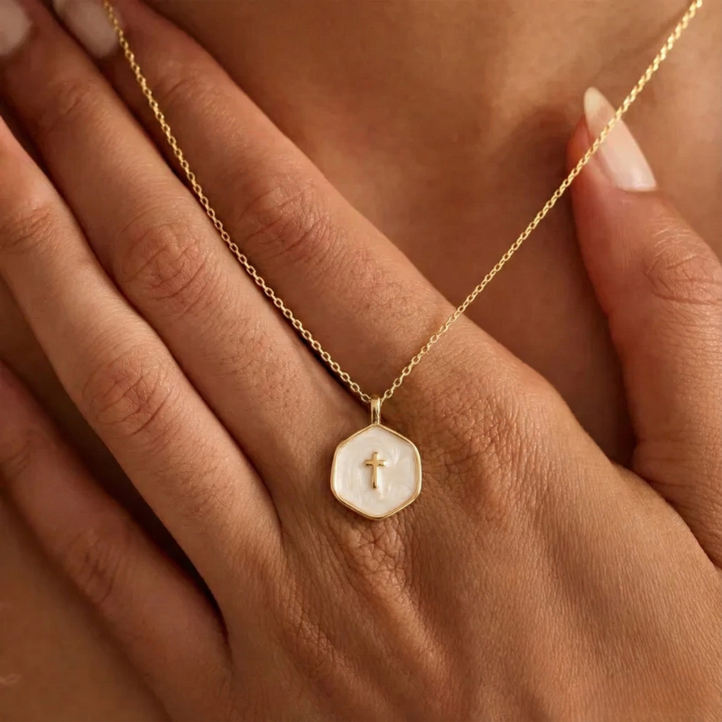 Mini Pearl Gold Necklace Margot