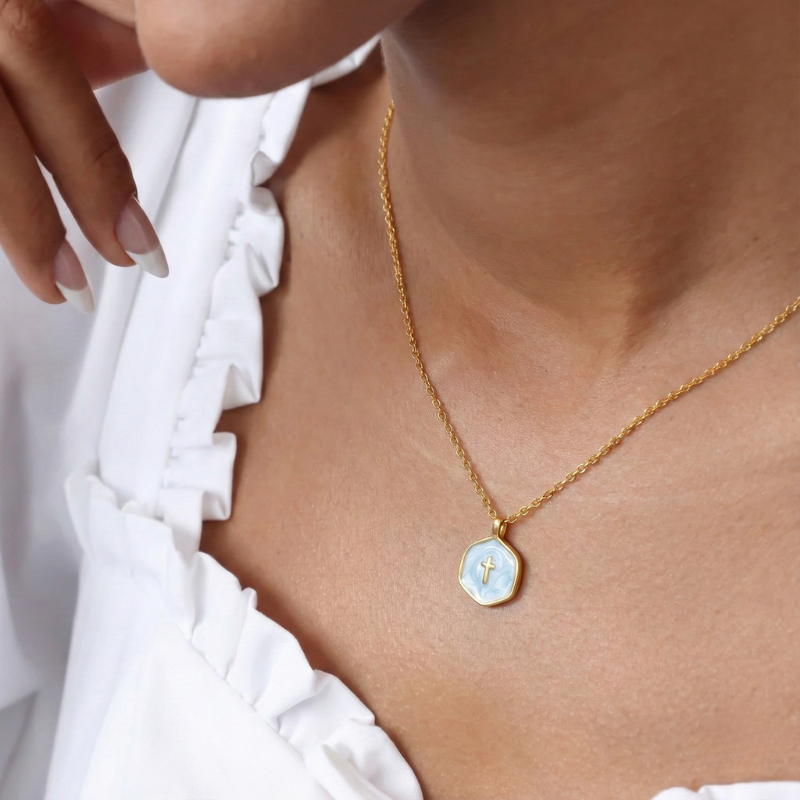 Mini Pearl Gold Necklace Margot