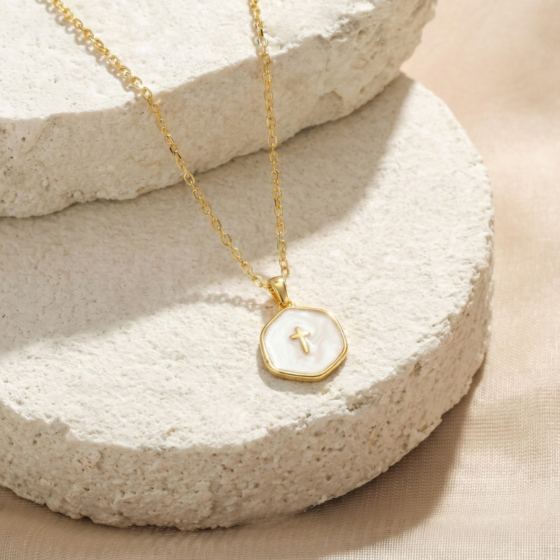 Mini Pearl Gold Necklace Margot
