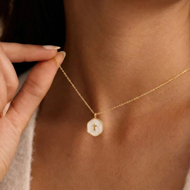 Mini Pearl Gold Necklace Margot