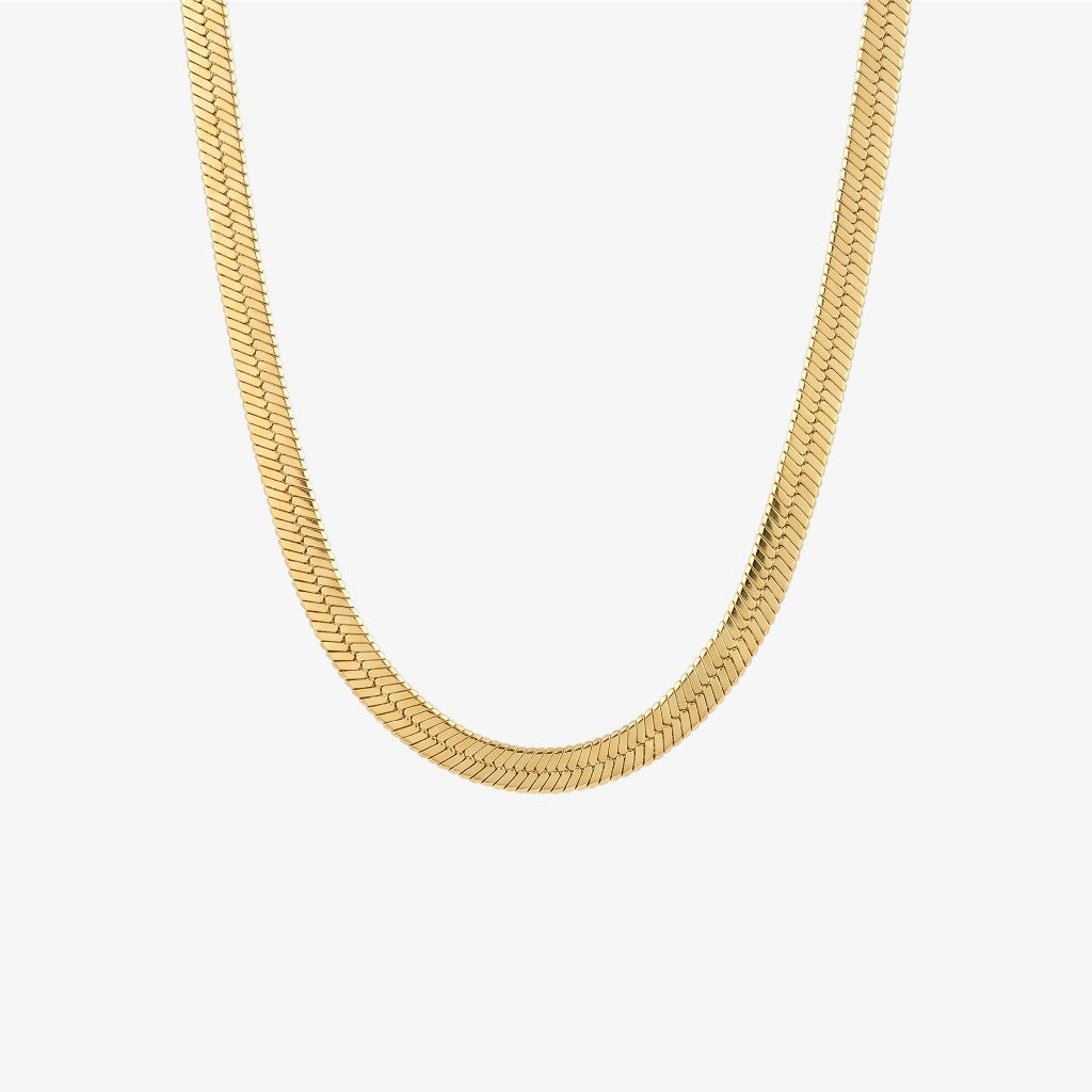 Minimalist Gold Choker Necklace Margot