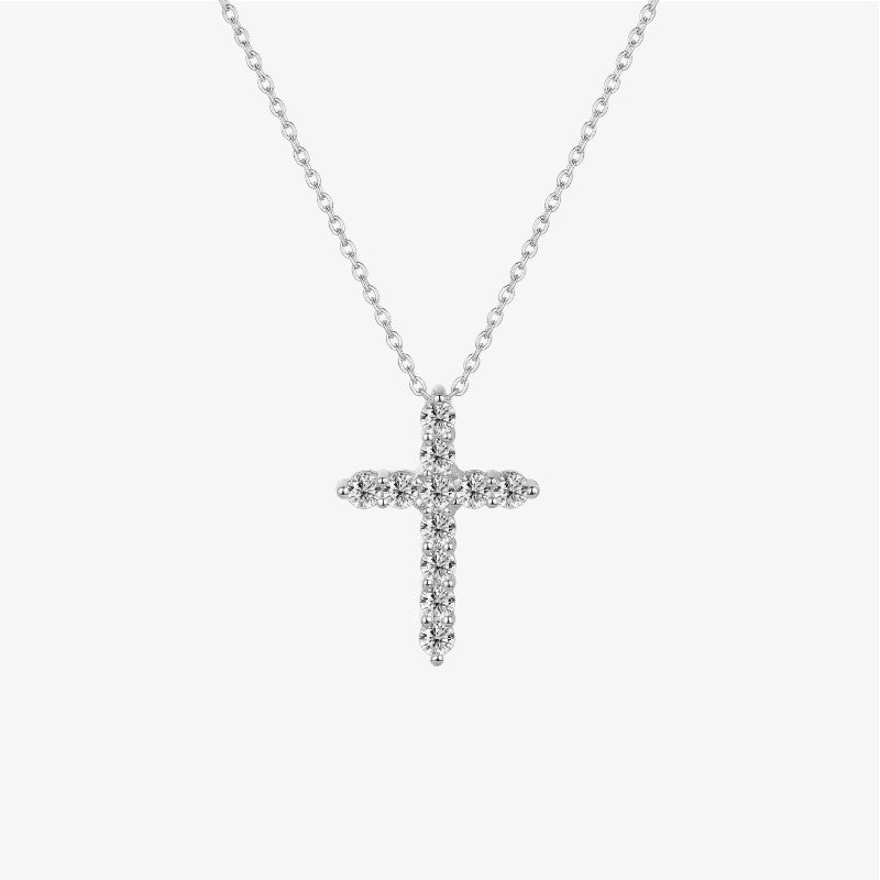 Minimalist Gold Cross Necklace Margot