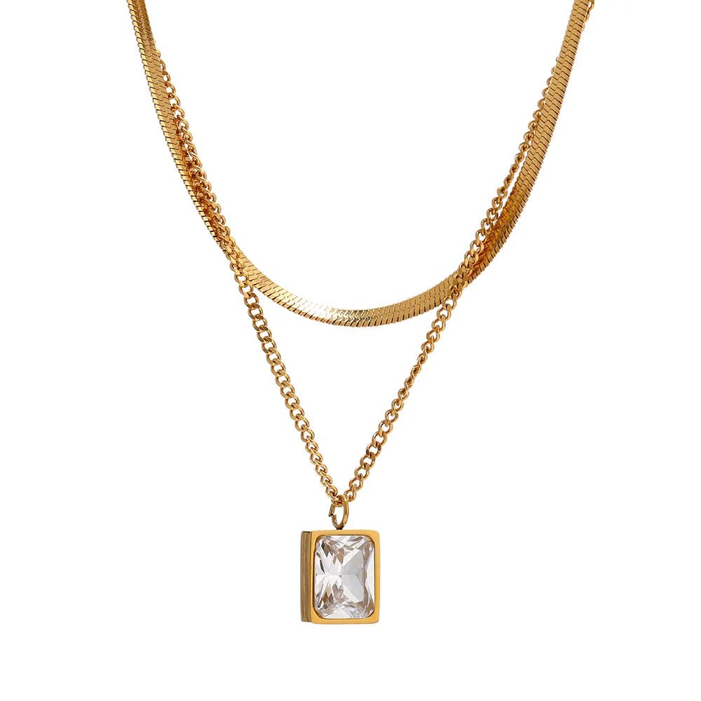 Mixed Gold Necklace Margot