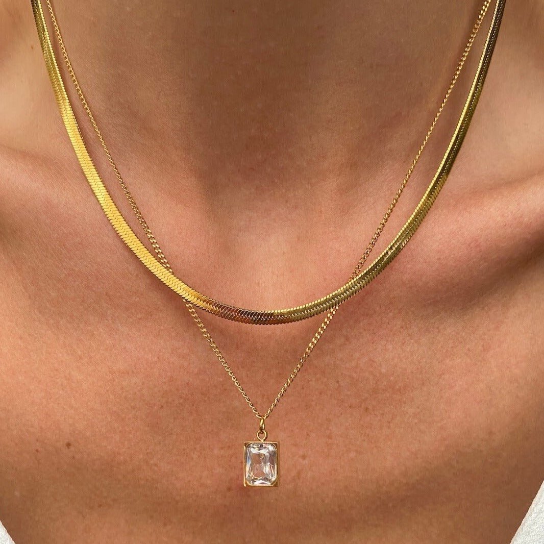 Mixed Gold Necklace Margot