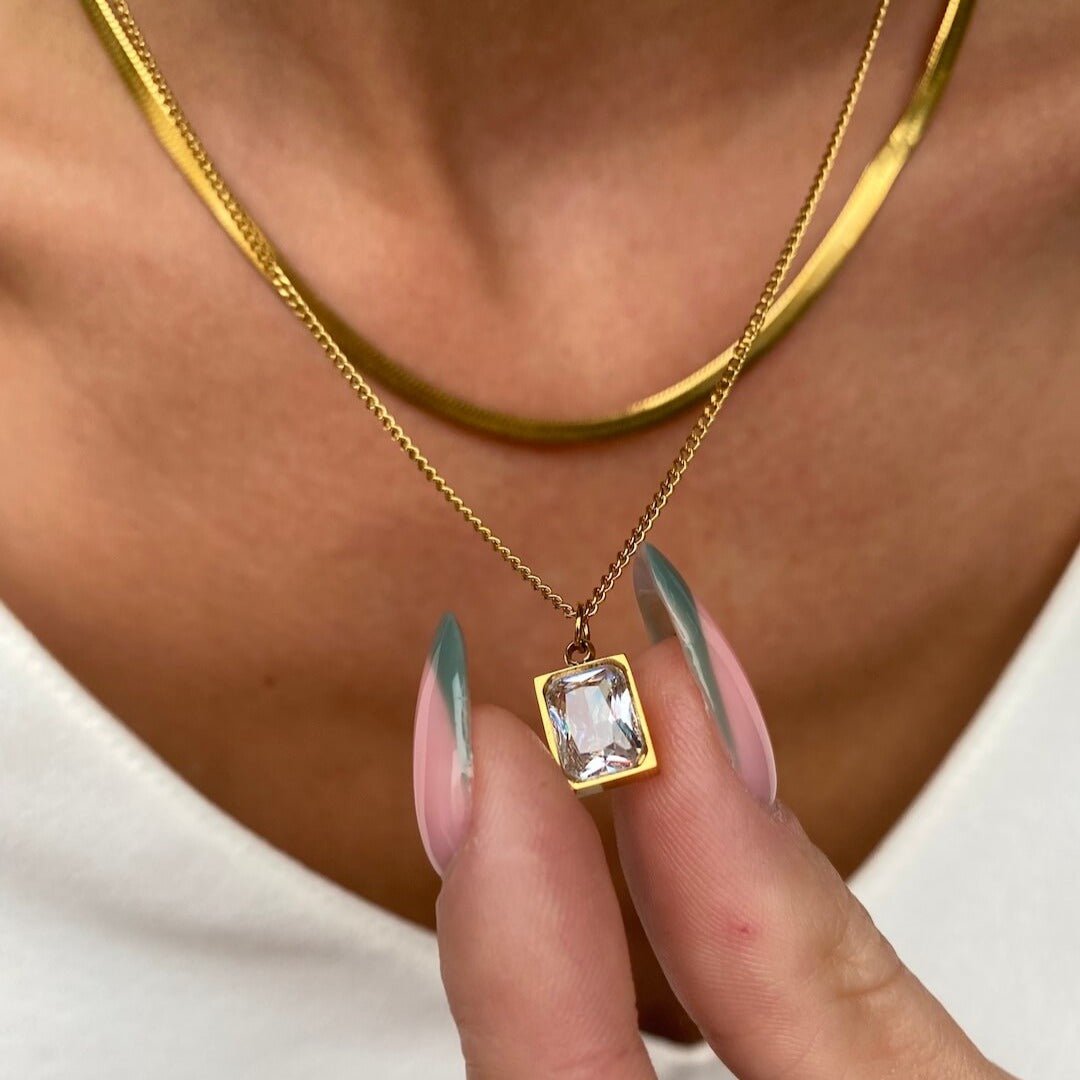 Mixed Gold Necklace Margot