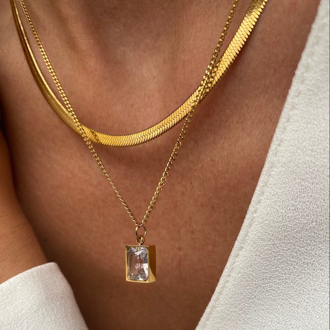 Mixed Gold Necklace Margot
