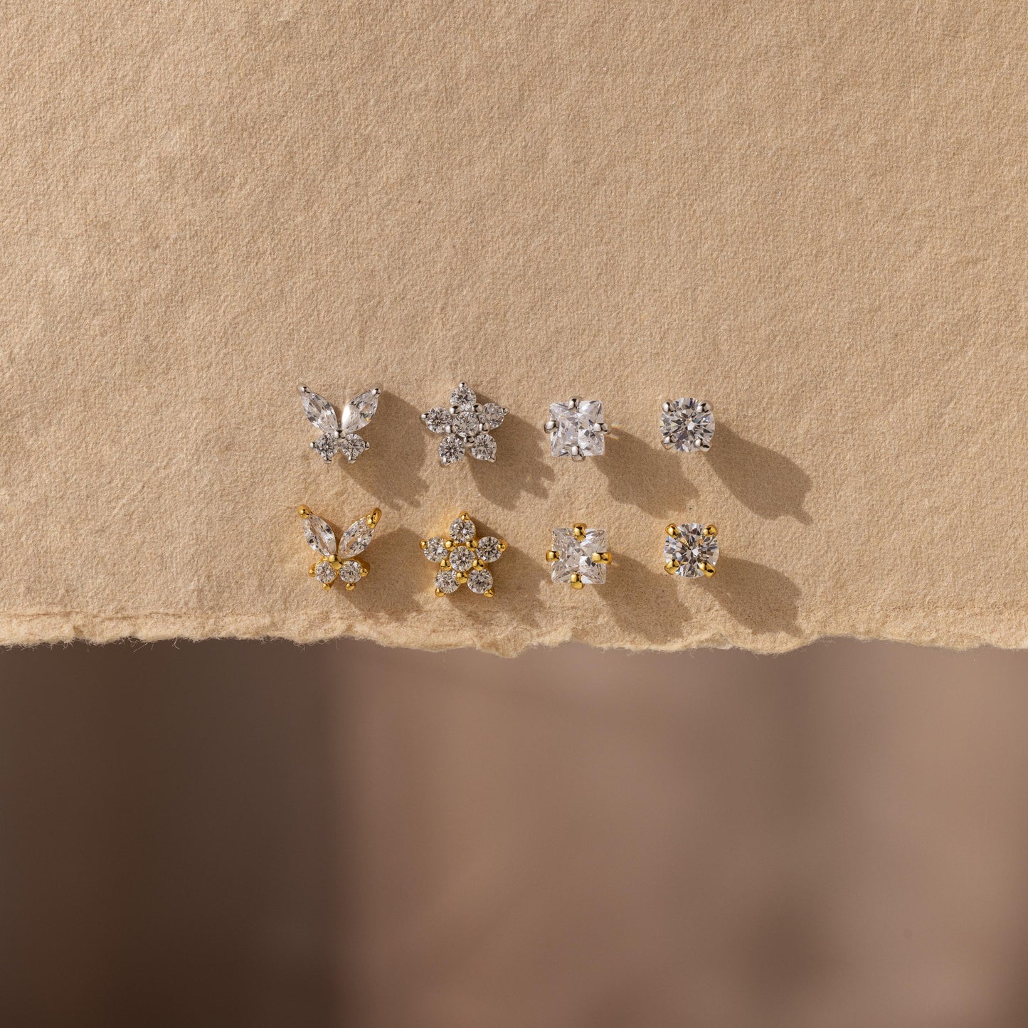 Pave Assortment Earring Set Margot