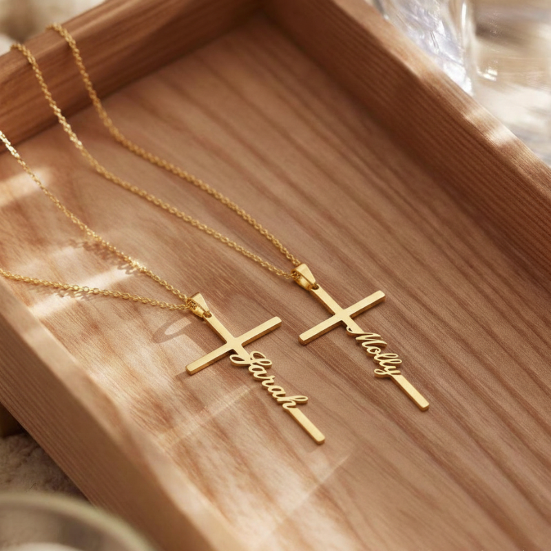 Personalised Gold Necklace Margot