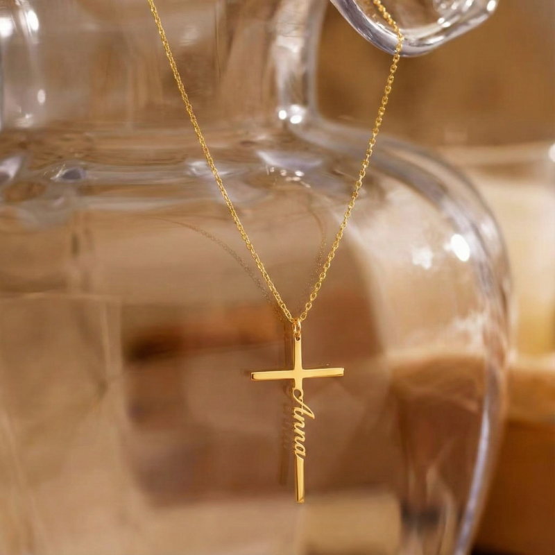 Personalised Gold Necklace Margot
