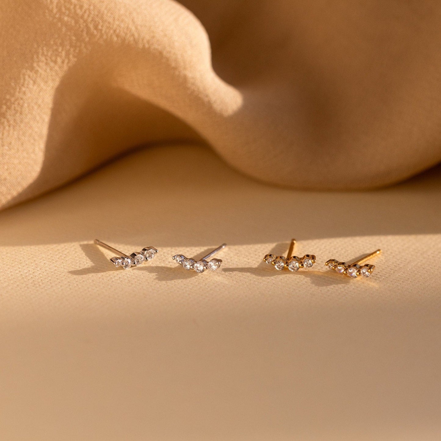 Petite Diamond Earrings Margot