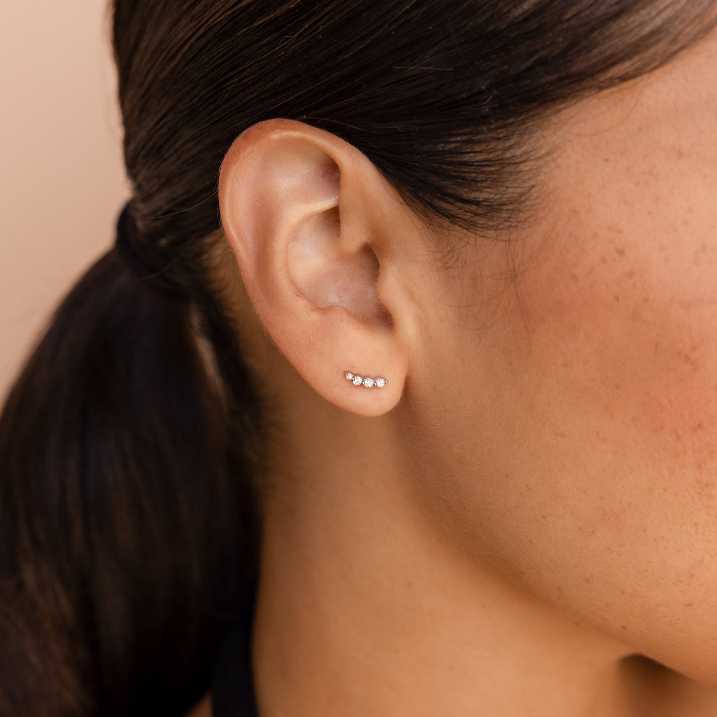 Petite Diamond Earrings Margot