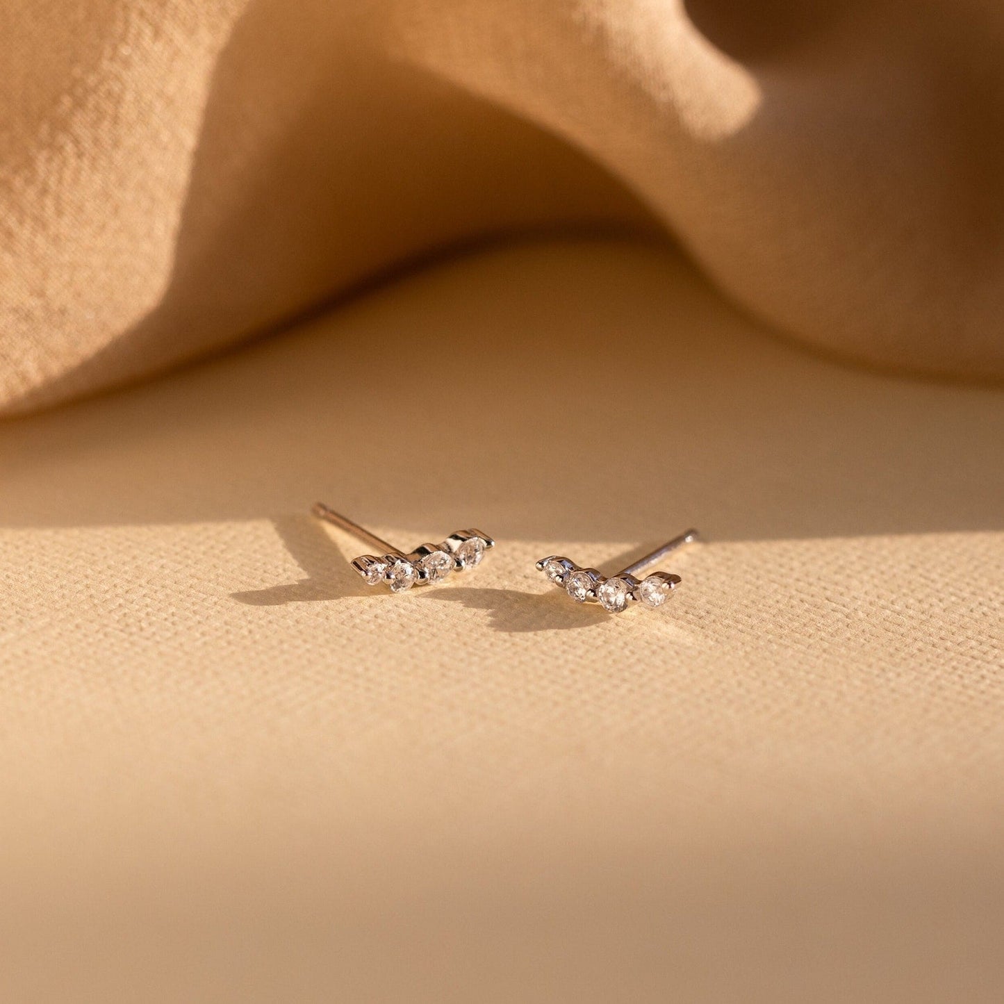 Petite Diamond Earrings Margot