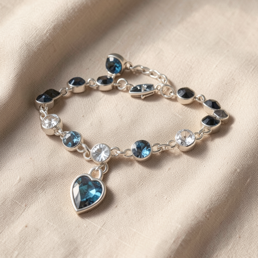 Radiant Heart Design Gold Bracelet Margot