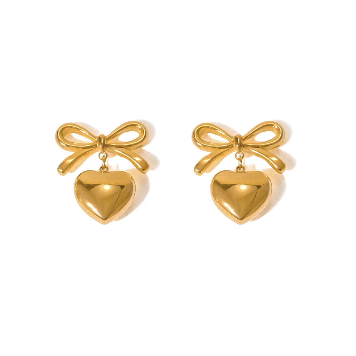 Sculptural Gold Earrings for Women Margot