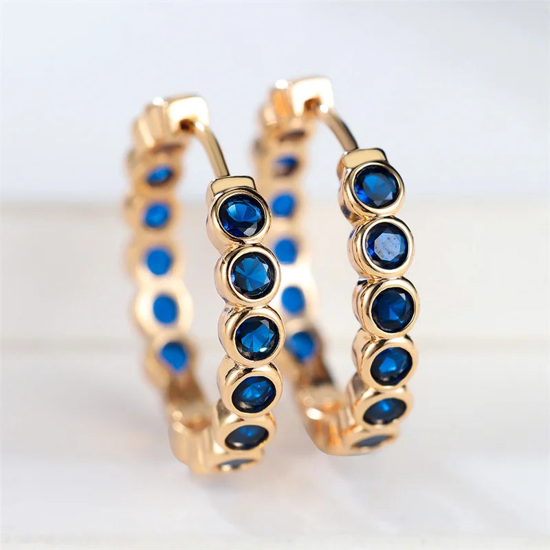 Sculptural Small Gold Hoop Earrings Margot