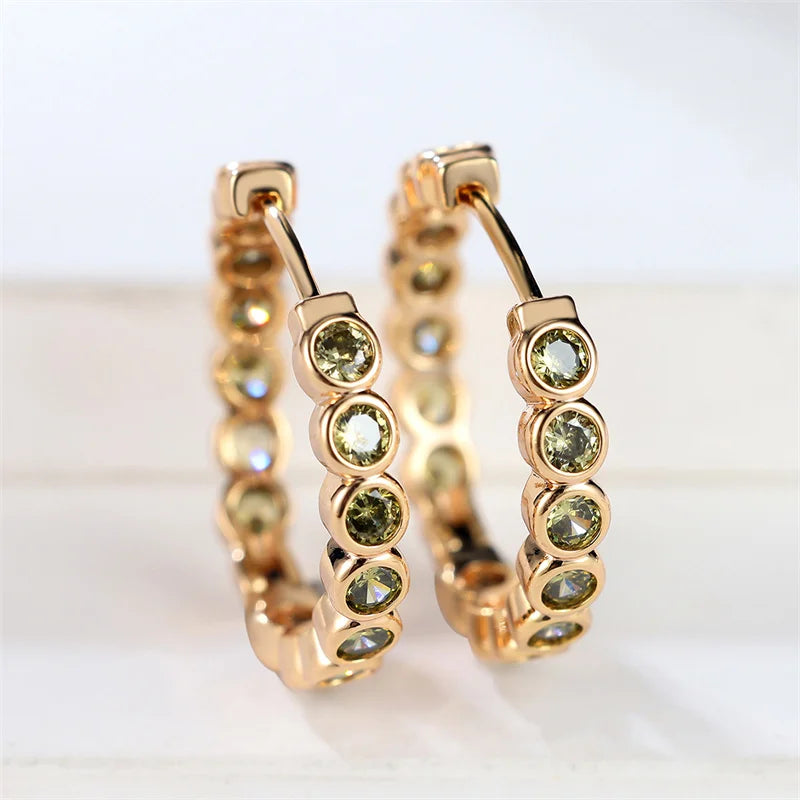 Sculptural Small Gold Hoop Earrings Margot