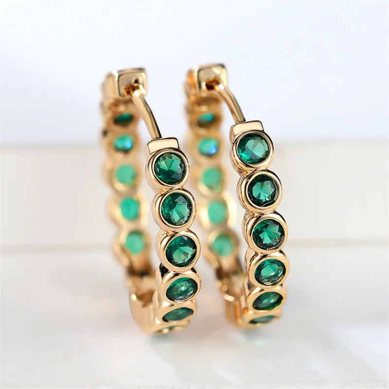 Sculptural Small Gold Hoop Earrings Margot