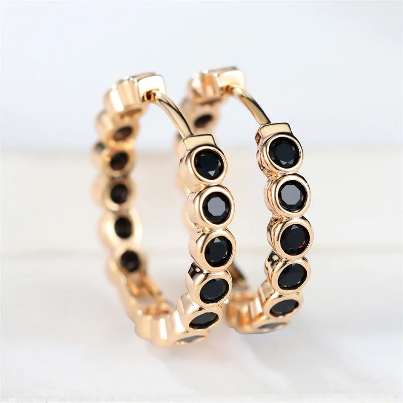 Sculptural Small Gold Hoop Earrings Margot