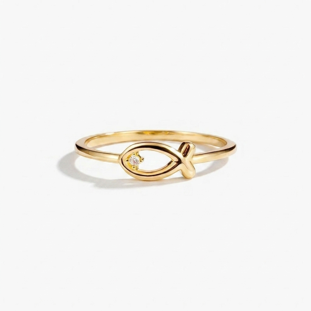 Simple Gold Ring Margot