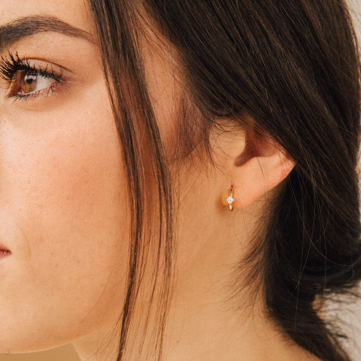 Simple Huggies Earrings Margot