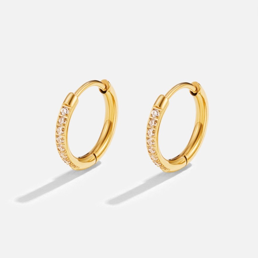 Small Gold Hoop Earrings Margot