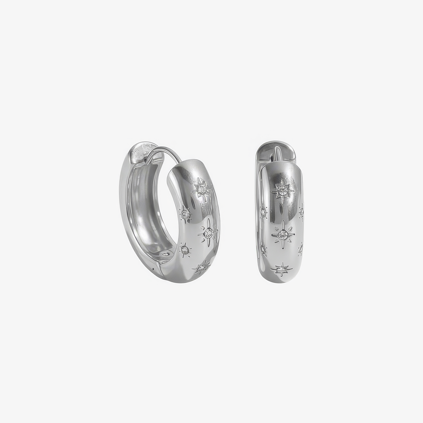 Small Gold Hoop Earrings Margot