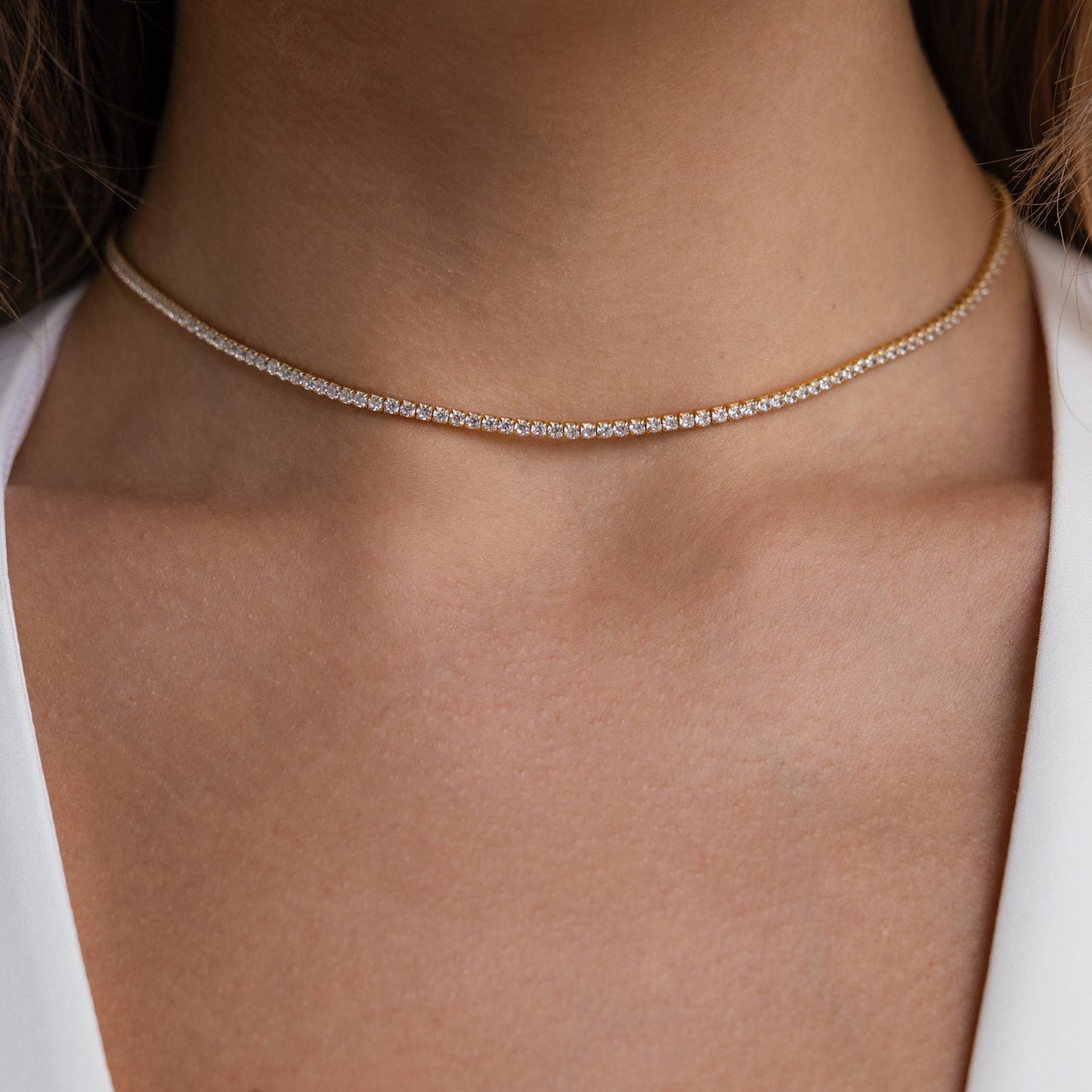 Sparkling Choker Necklace Margot