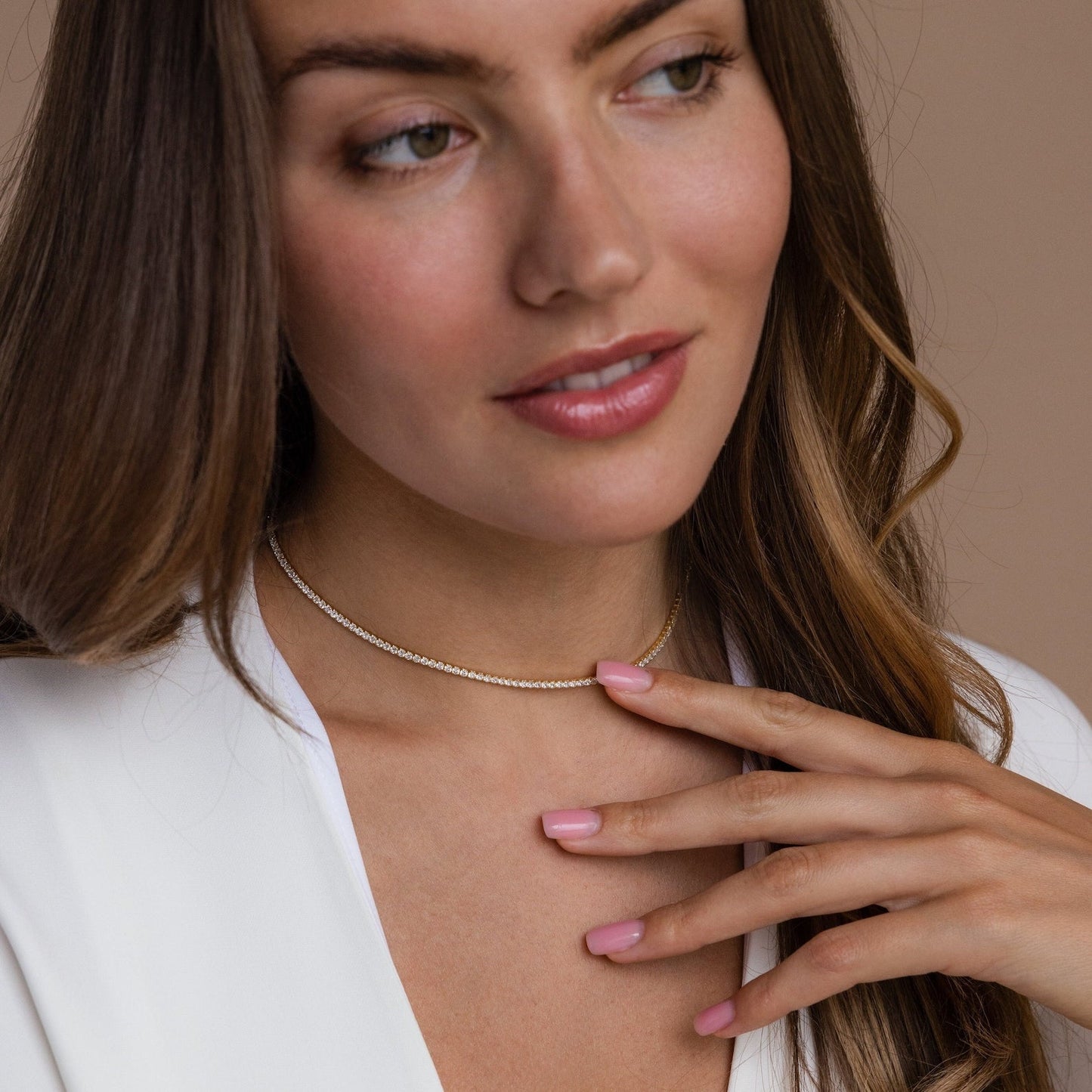 Sparkling Choker Necklace Margot
