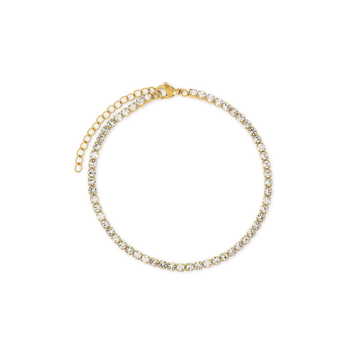 Sparkling Gold Anklet Margot