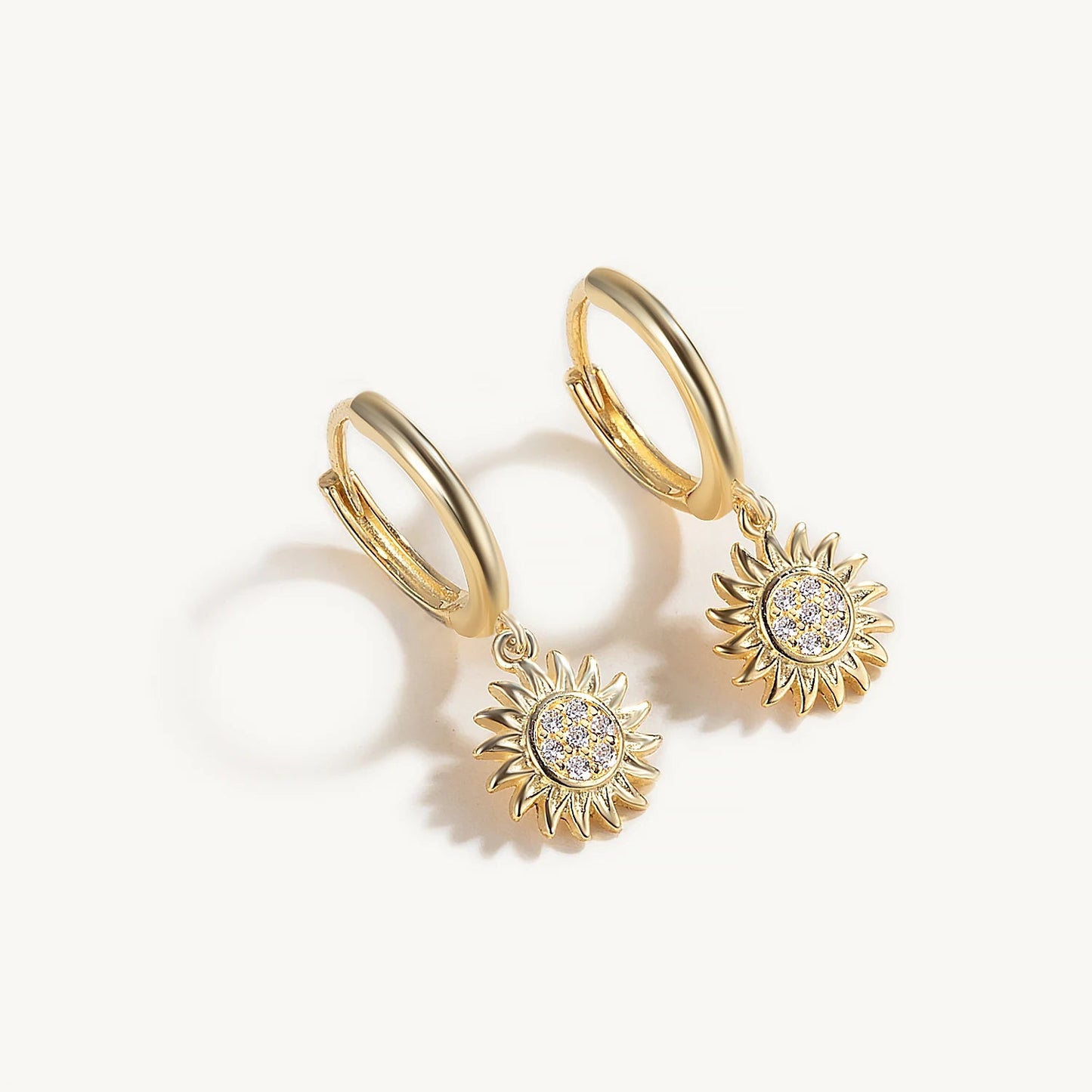 Sunburst Gold Earrings Margot