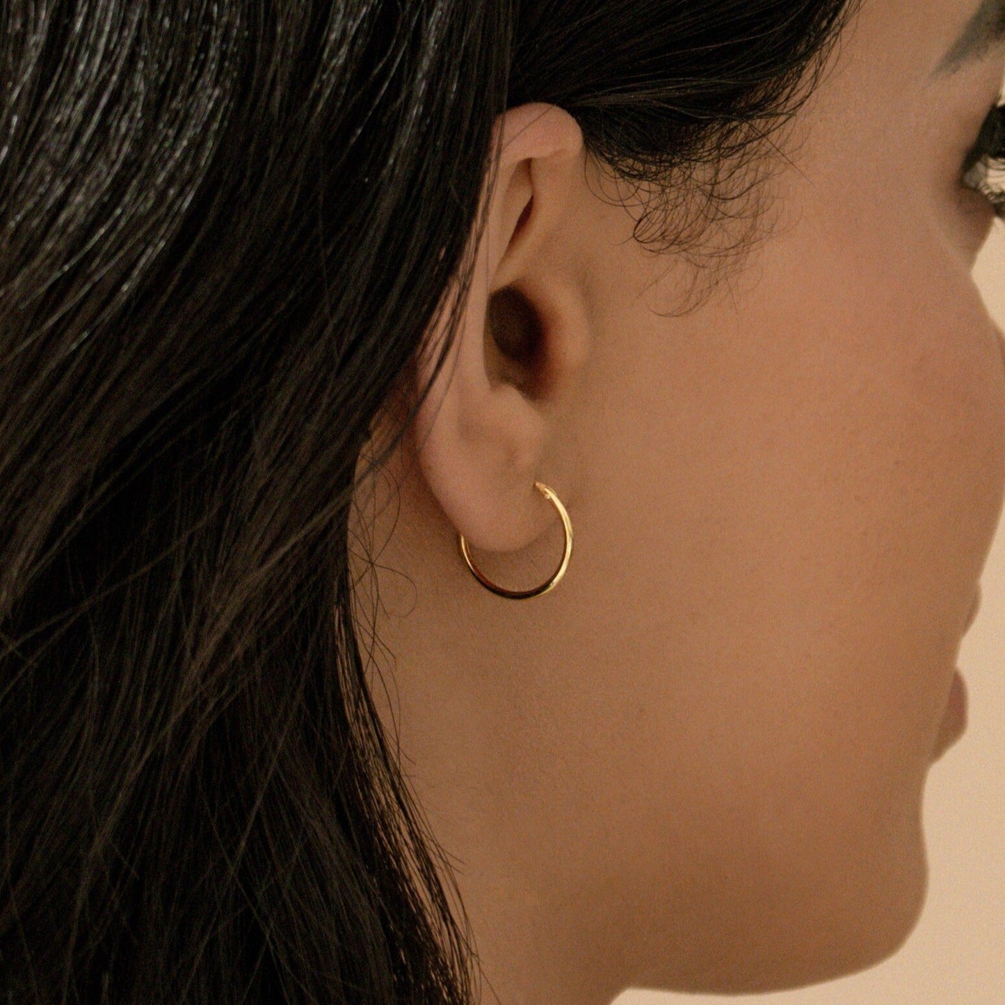 Thin Hoop Earrings Margot