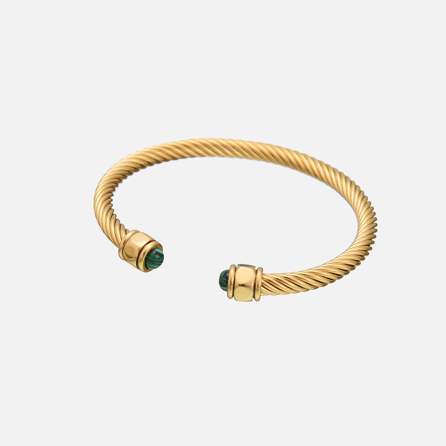 Turquoise Stone Gold Bracelet Margot