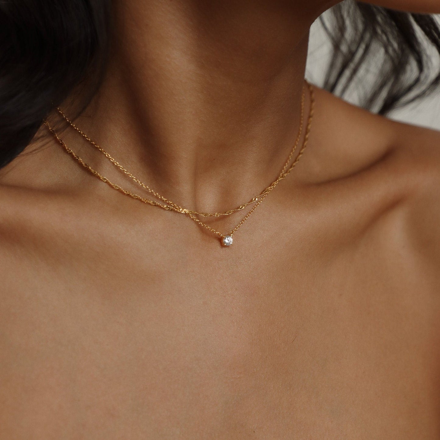 Twisted Chain Necklace Margot