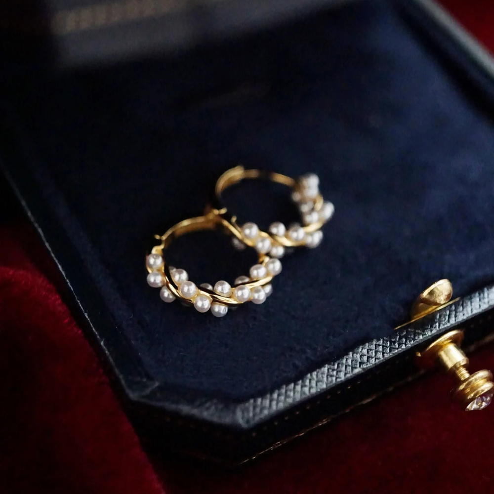 Twisted Gold Earrings Margot