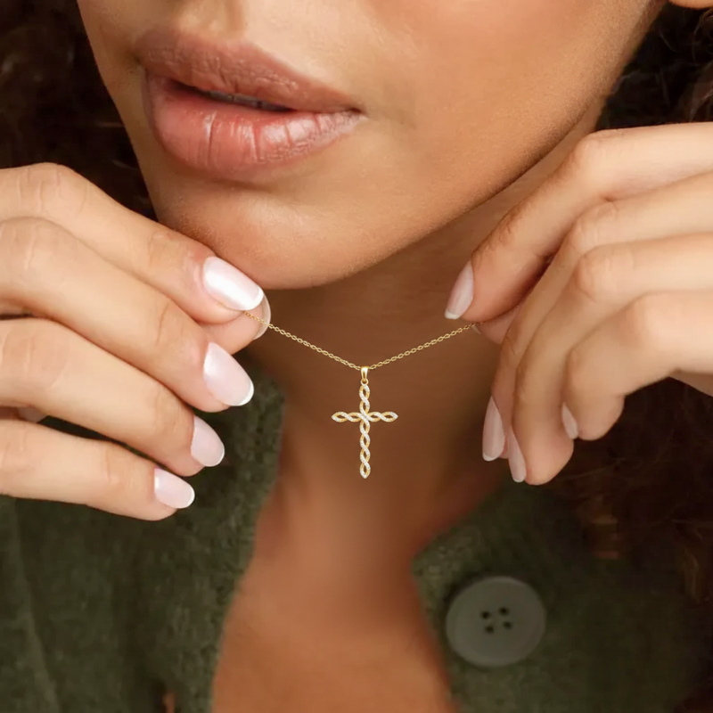 Twisted Gold Necklace Margot