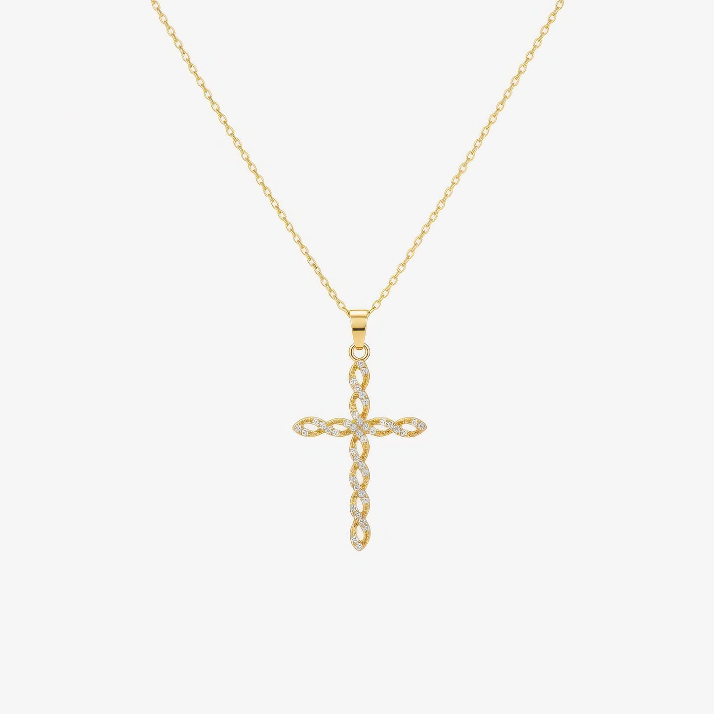 Twisted Gold Necklace Margot