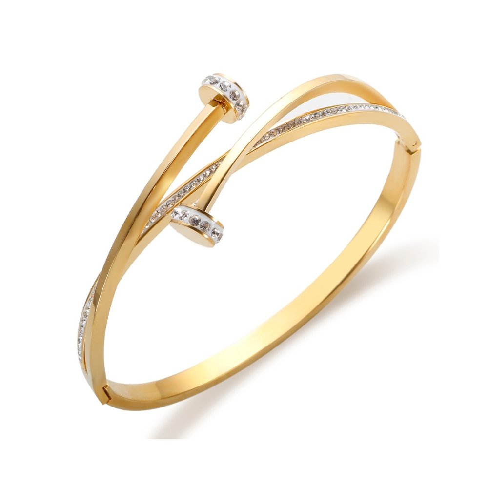 Zirconia Nail Bracelet Margot